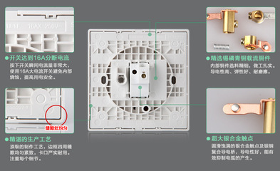 【施耐德电气 带荧光三联单控开关 16AX Pieno丰尚 白色 E8233L1F】价格,厂家,图片,电工开关,佛山市禅城区雷一诺五金电器批发部-马可波罗网